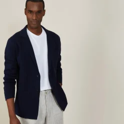 Maison Montagut Blazer A Poches En Coton - Bacari><noscript><img width=