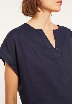 Maison Montagut Blouse En Lin Manches Courtes - Virginie><noscript><img width=