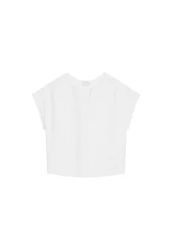 Maison Montagut Blouse En Lin Manches Courtes - Virginie><noscript><img width=