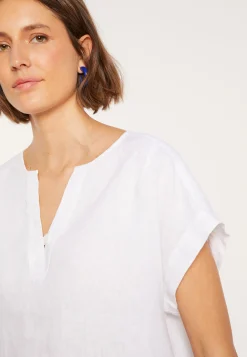 Maison Montagut Blouse En Lin Manches Courtes - Virginie><noscript><img width=