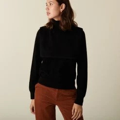 Maison Montagut Cache-Cou Col Roule En Cachemire 2 Fils - Cary><noscript><img width=