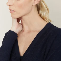 Maison Montagut Cardigan A Jeux De Points Fantaisie - Nelsya><noscript><img width=