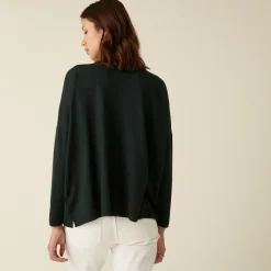 Maison Montagut Cardigan Boutonne A Poches En Laine Merinos - Ava><noscript><img width=