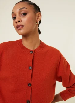 Maison Montagut Cardigan Boutonne Col Rond En Cachemire - Ari><noscript><img width=