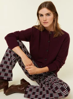 Maison Montagut Cardigan Boutonne Col Rond En Cachemire - Ari><noscript><img width=