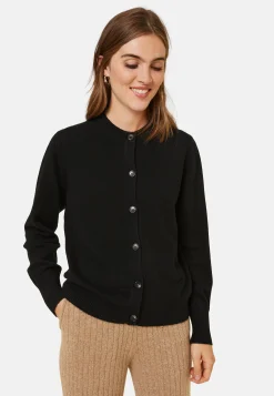 Maison Montagut Cardigan Boutonne Col Rond En Cachemire - Ari><noscript><img width=