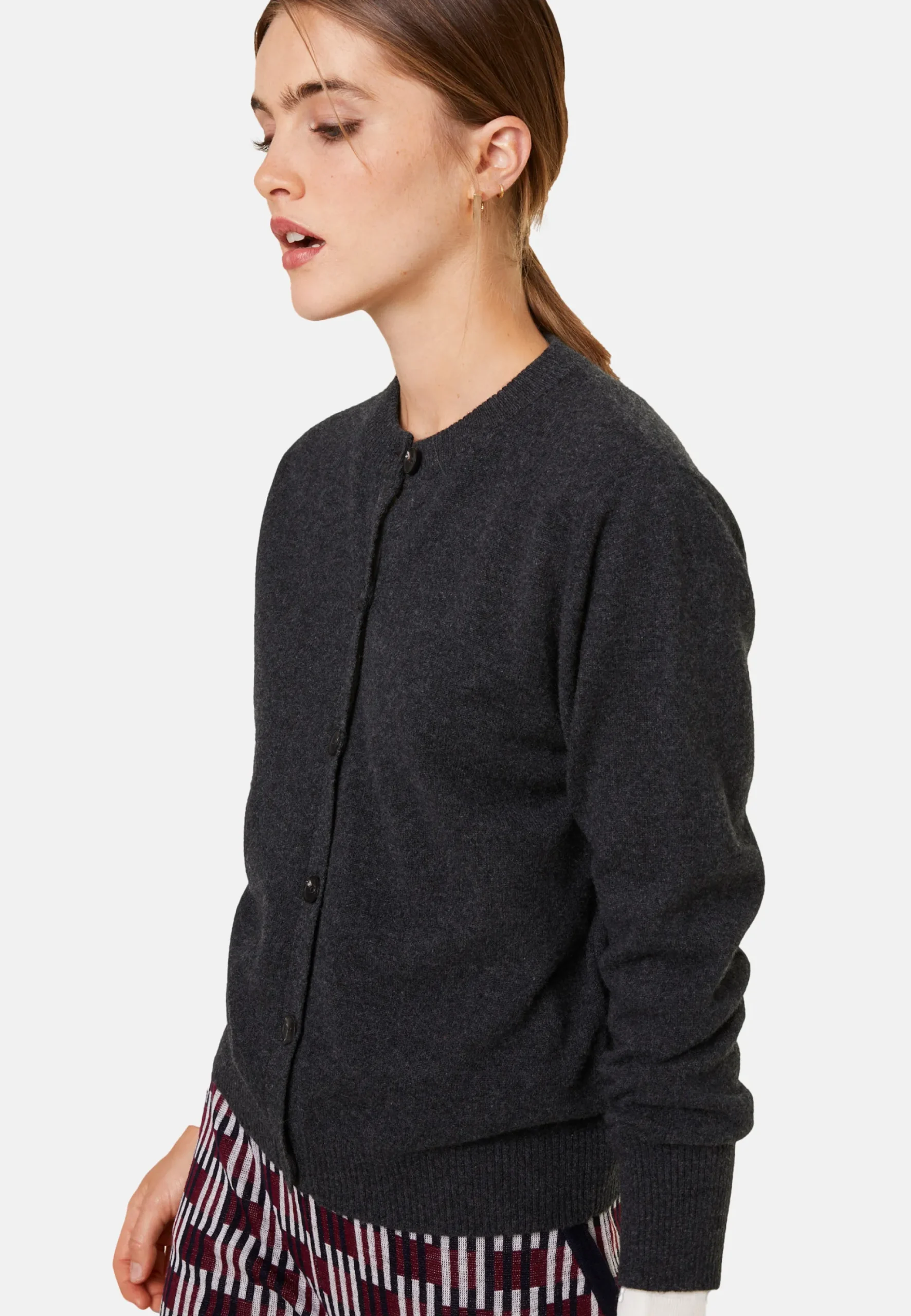 Maison Montagut Cardigan Boutonne Col Rond En Cachemire - Ari>Femme Vestes Et Gilets