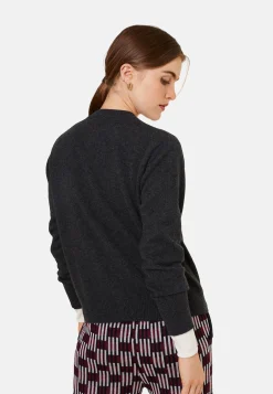 Maison Montagut Cardigan Boutonne Col Rond En Cachemire - Ari><noscript><img width=