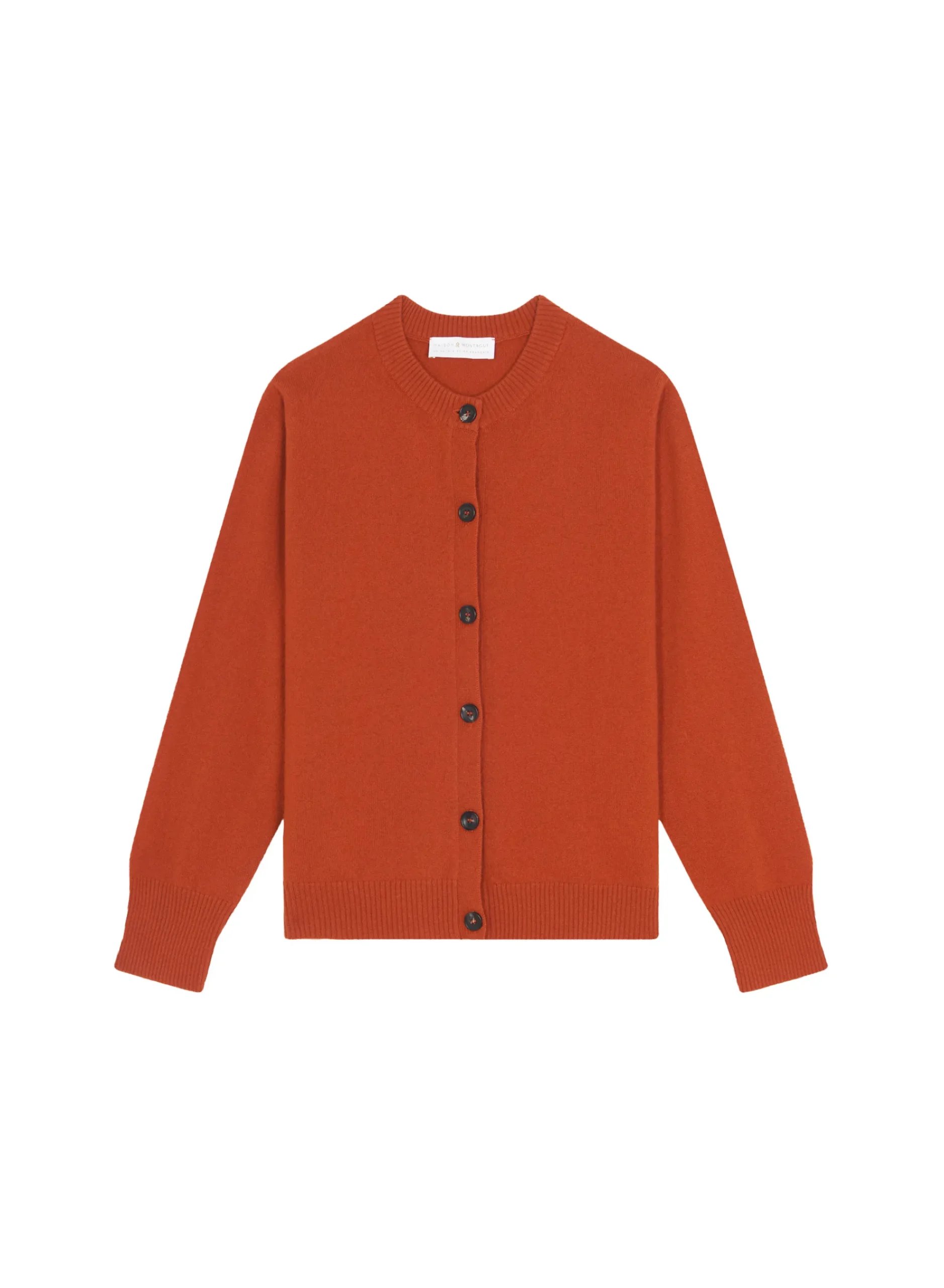 Maison Montagut Cardigan Boutonne Col Rond En Cachemire - Ari>Femme Vestes Et Gilets