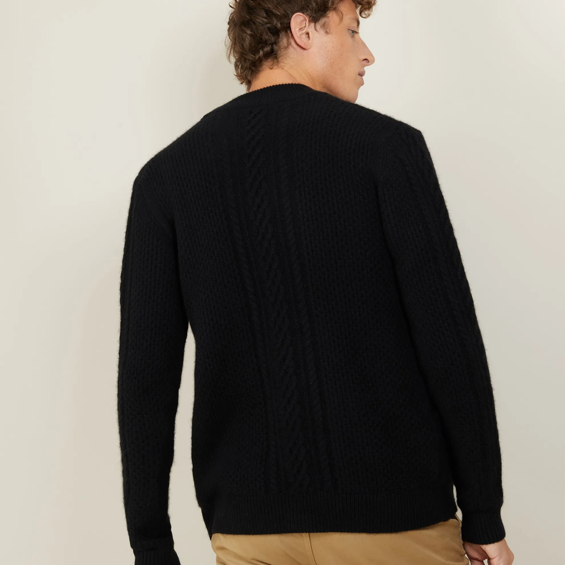 Maison Montagut Cardigan Boutonne En Cachemire 4 Fils - Londres>Homme Vestes Et Gilets