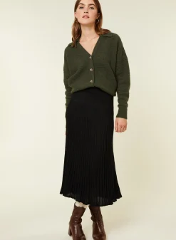 Maison Montagut Cardigan Col Polo En Cachemire Melange - Lisa><noscript><img width=