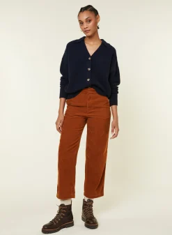 Maison Montagut Cardigan Col Polo En Cachemire Melange - Lisa><noscript><img width=