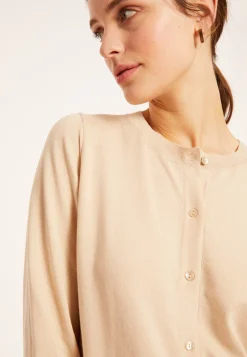 Maison Montagut Cardigan Col Rond En Coton Bio - Manel><noscript><img width=