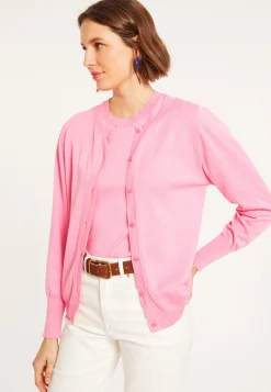 Maison Montagut Cardigan Col Rond En Coton Bio - Manel><noscript><img width=