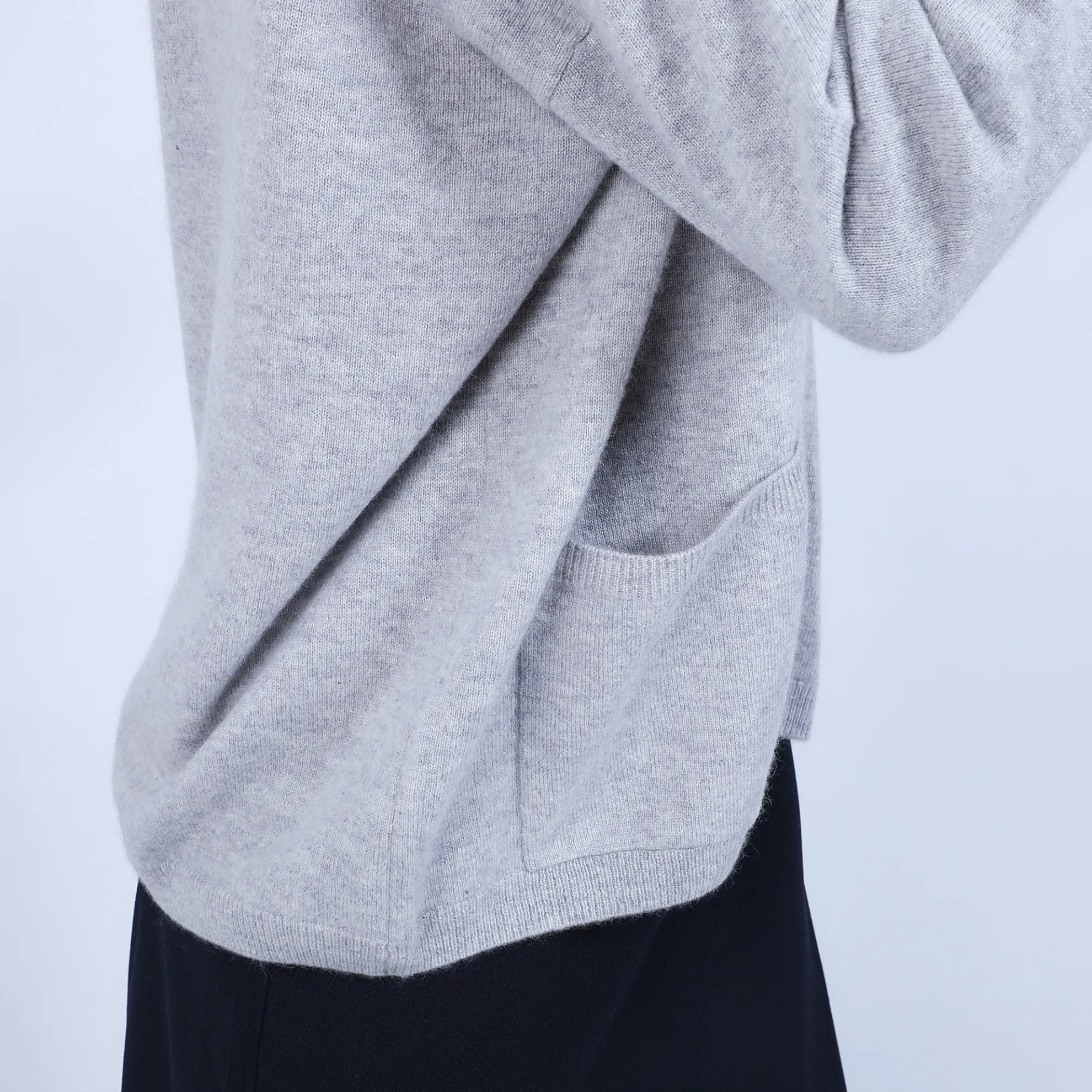 Maison Montagut Cardigan Col V En Cachemire - Brune>Femme Vestes Et Gilets