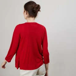 Maison Montagut Cardigan En Lin Flamme - Bao><noscript><img width=