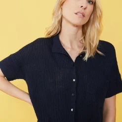 Maison Montagut Chemise Ample En Cotes Plates - Molly><noscript><img width=