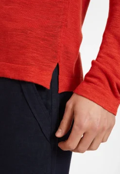 Maison Montagut Chemise Boutonnee En Lin Flamme - Randy><noscript><img width=