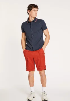 Maison Montagut Chemise Manches Courtes En Coton Jersey - Baccara><noscript><img width=