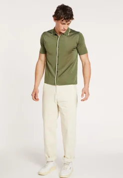 Maison Montagut Chemise Manches Courtes En Fil Lumiere - Roman><noscript><img width=