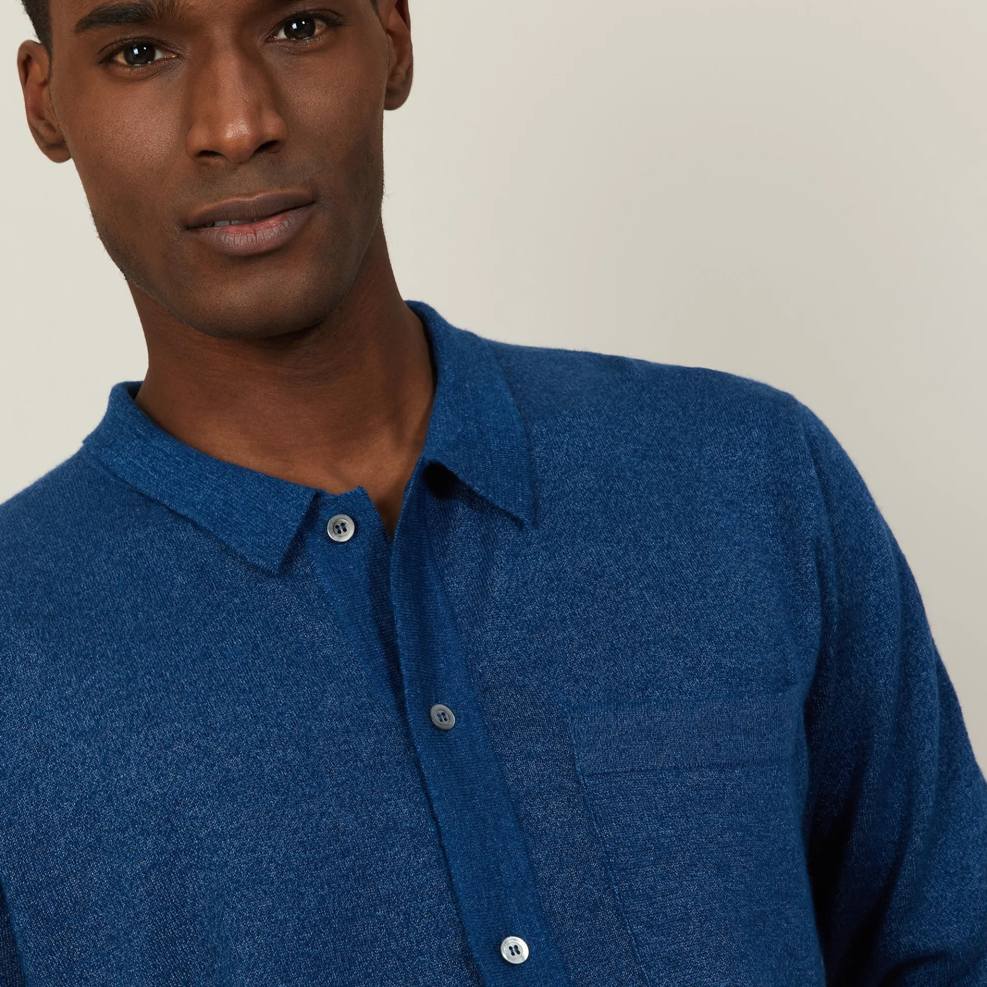 Maison Montagut Chemise Manches Longues En Lin Cachemire - Bazar>Homme Chemises