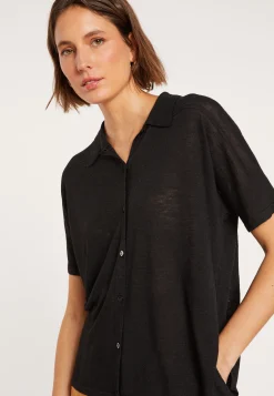 Maison Montagut Chemisier En Lin Flamme - Pablito><noscript><img width=