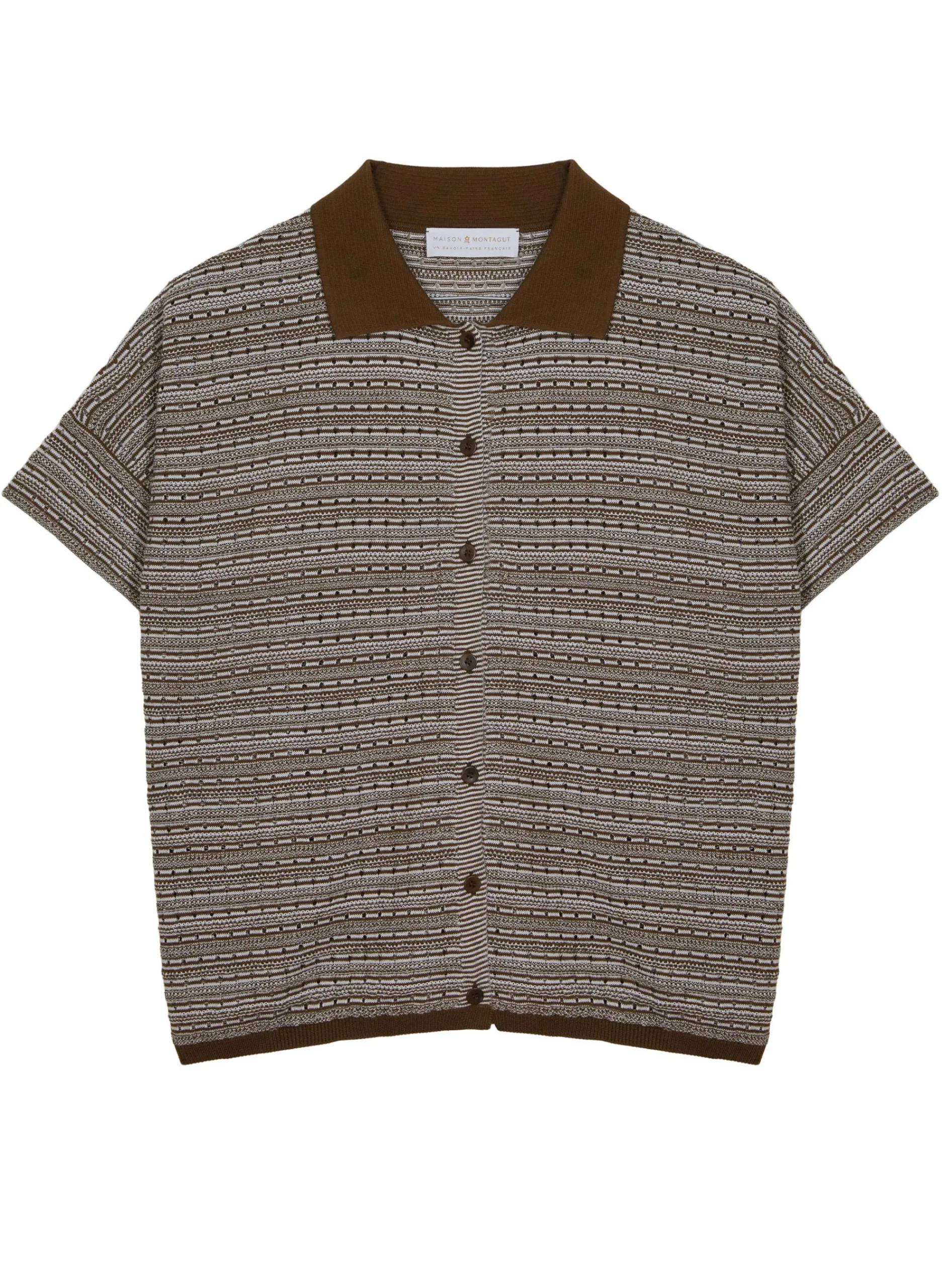 Maison Montagut Chemisier Manches Courtes En Coton Bio - Sierita>Femme T-Shirts