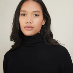 Maison Montagut Col Roule En Bambou Cachemire - Bianca><noscript><img width=