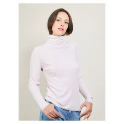 Maison Montagut Col Roule En Bambou Cachemire - Bianca><noscript><img width=