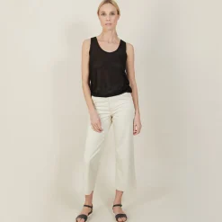 Maison Montagut Debardeur Col Rond Effet Irrise - Ness><noscript><img width=