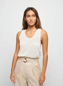 Maison Montagut Debardeur Col Rond Effet Irrise - Stella><noscript><img width=