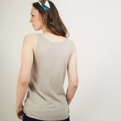 Maison Montagut Debardeur Col Rond En Laine - Biella><noscript><img width=