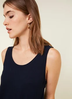 Maison Montagut Debardeur En Bambou Cachemire Maille Fine - Aetim><noscript><img width=