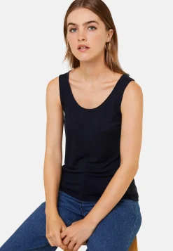 Maison Montagut Debardeur En Bambou Cachemire Maille Fine - Aetim><noscript><img width=