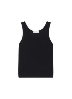 Maison Montagut Debardeur En Bambou Cachemire Maille Fine - Aetim><noscript><img width=