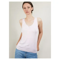 Maison Montagut Debardeur En Bambou Cachemire - Bonnie><noscript><img width=