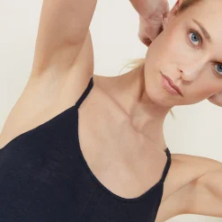 Maison Montagut Debardeur En Lin Flamme - Mijas><noscript><img width=