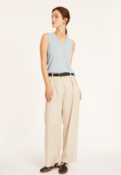 Maison Montagut Debardeur En Lin Flamme - Tahiti><noscript><img width=