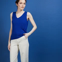 Maison Montagut Debardeur En Lin Flamme - Boreal><noscript><img width=