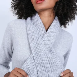 Maison Montagut Echarpe A Nouer En Mohair - Shade><noscript><img width=