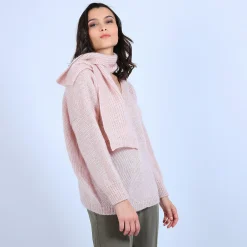 Maison Montagut Echarpe A Nouer En Mohair - Shade><noscript><img width=