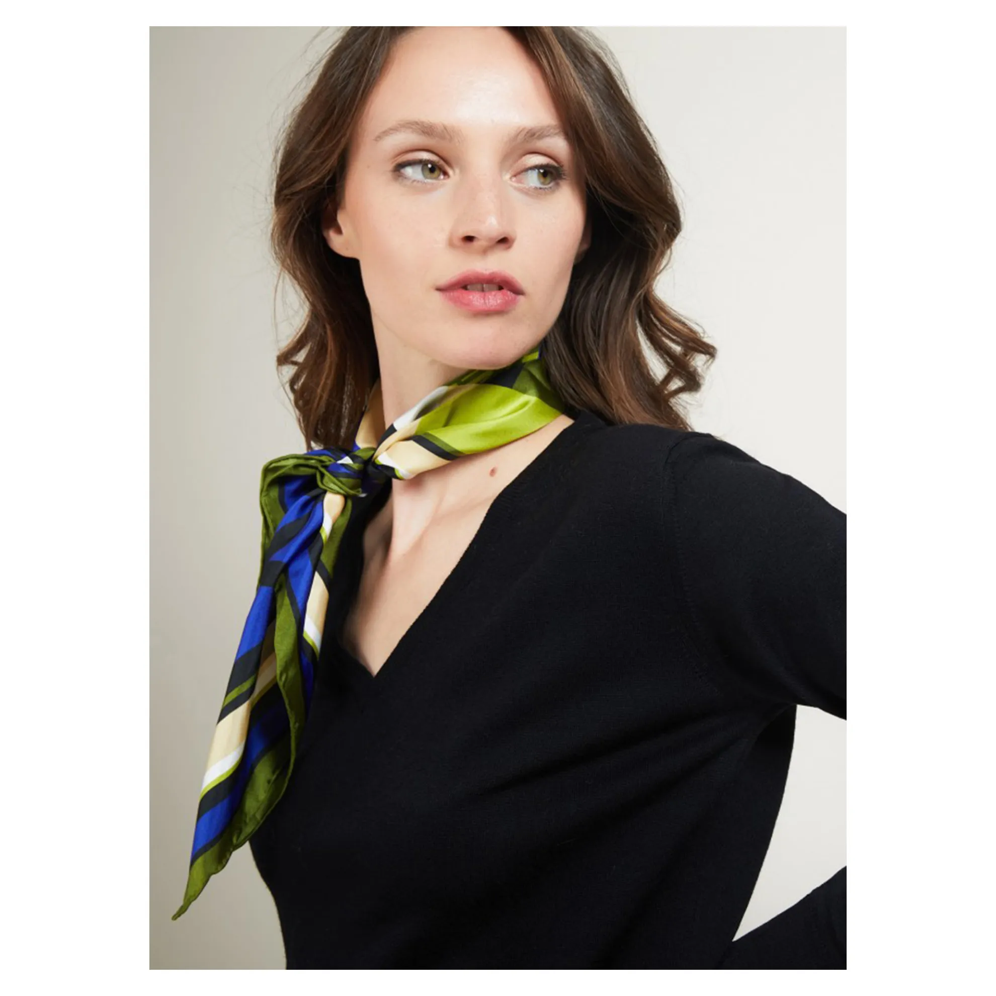 Maison Montagut Foulard En Soie - Levine>Femme Accessoires