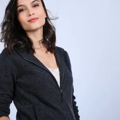 Maison Montagut Gilet A Capuche En Cachemire - Orus><noscript><img width=