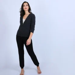 Maison Montagut Gilet A Capuche En Cachemire - Orus><noscript><img width=