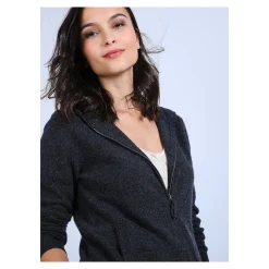 Maison Montagut Gilet A Capuche En Cachemire - Orus><noscript><img width=