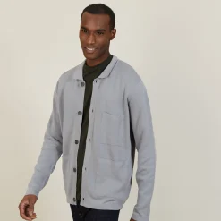 Maison Montagut Gilet A Poches En Coton Sec - Balto><noscript><img width=