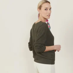 Maison Montagut Gilet A Poches En Lin Flamme - Beaute><noscript><img width=