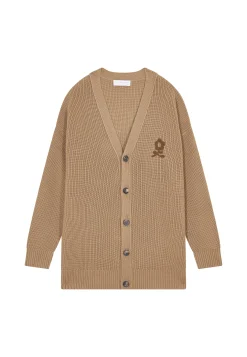 Maison Montagut Gilet Ample Boutone Avec Logo En Laine Merinos - Frederic><noscript><img width=
