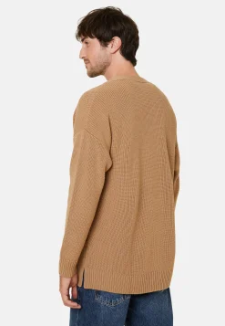 Maison Montagut Gilet Ample Boutone Avec Logo En Laine Merinos - Frederic><noscript><img width=