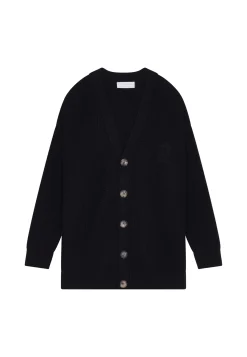 Maison Montagut Gilet Ample Boutone Avec Logo En Laine Merinos - Frederic><noscript><img width=